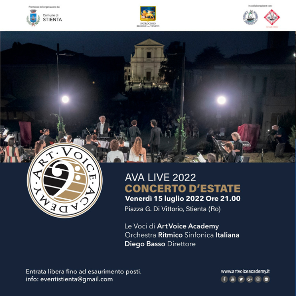 AVA Live 2022 Concerto d'estate a Stienta (Ro)