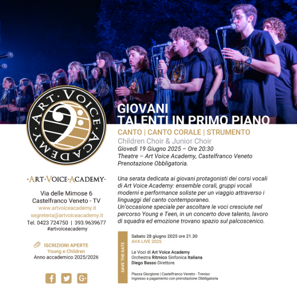 Giovani talenti in primo piano - Young Choir | Golden Bliss | Canto Libero | Gruppi vocali