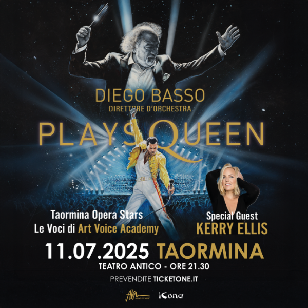 Diego Basso Plays Queen &ndash; Special Guest KERRY ELLIS | Teatro Antico Taormina
